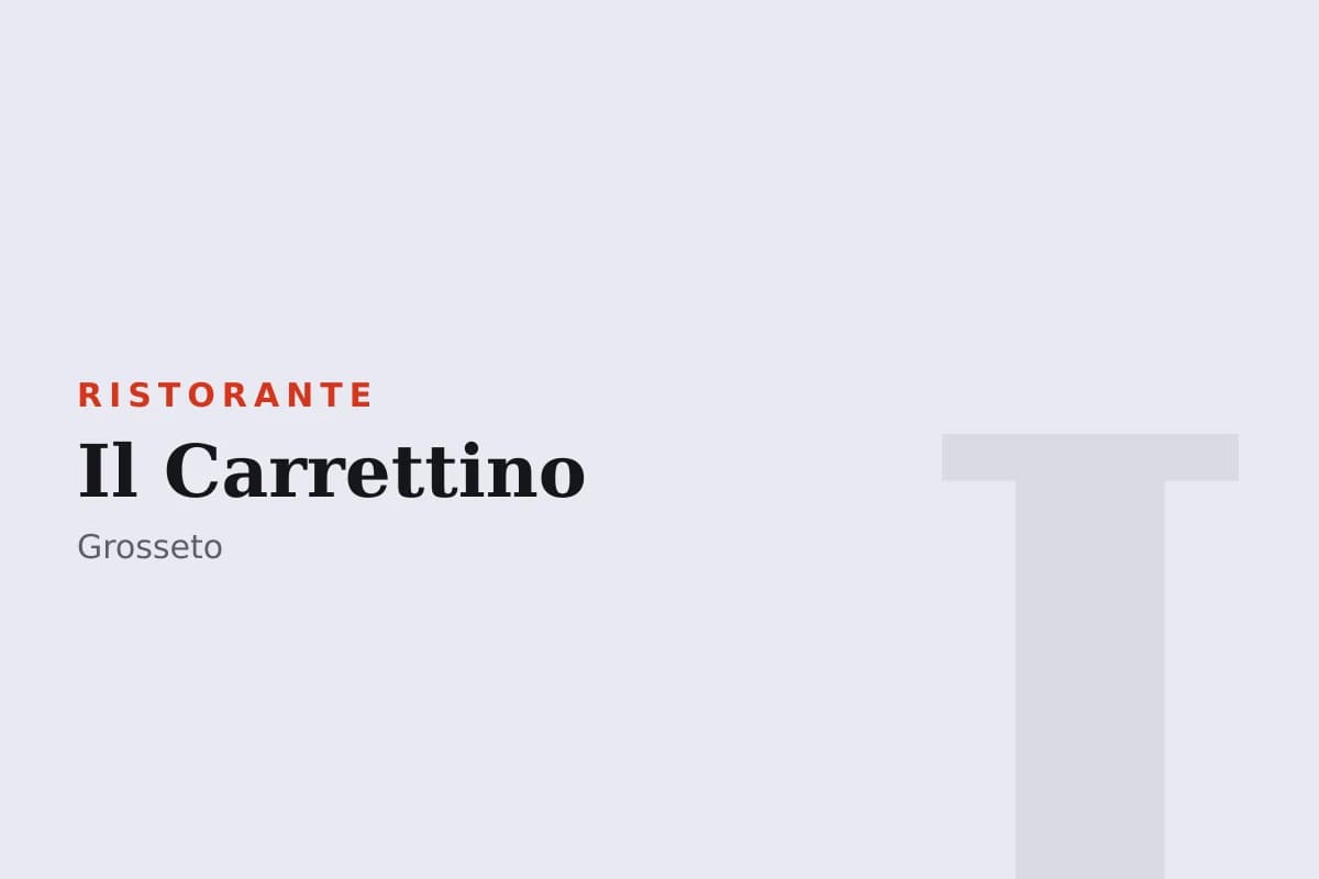 Sala di Il Carrettino
