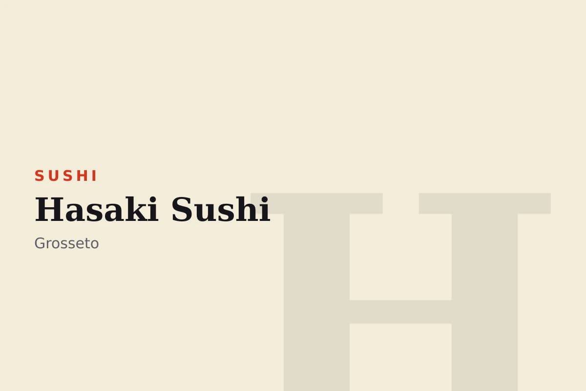 Sala di Hasaki Sushi
