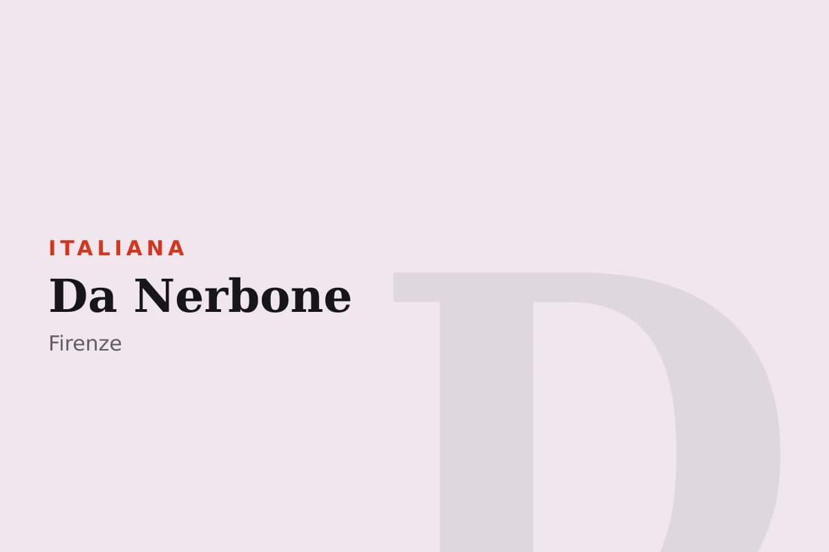 Sala di Da Nerbone