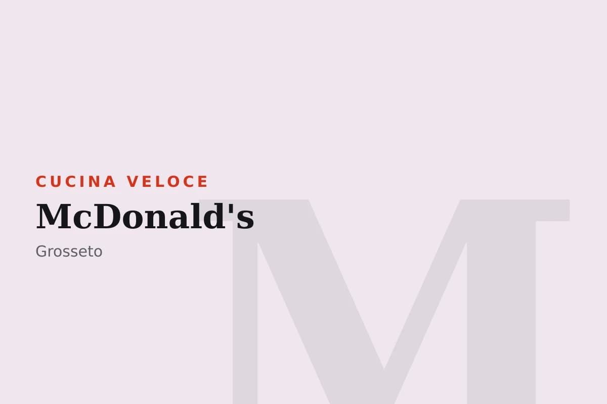 Sala di McDonald's