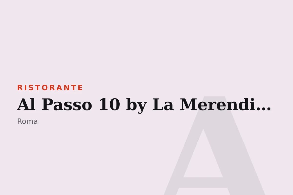 Sala di Al Passo 10 by La Merendina - Pizzeria Braceria Roma