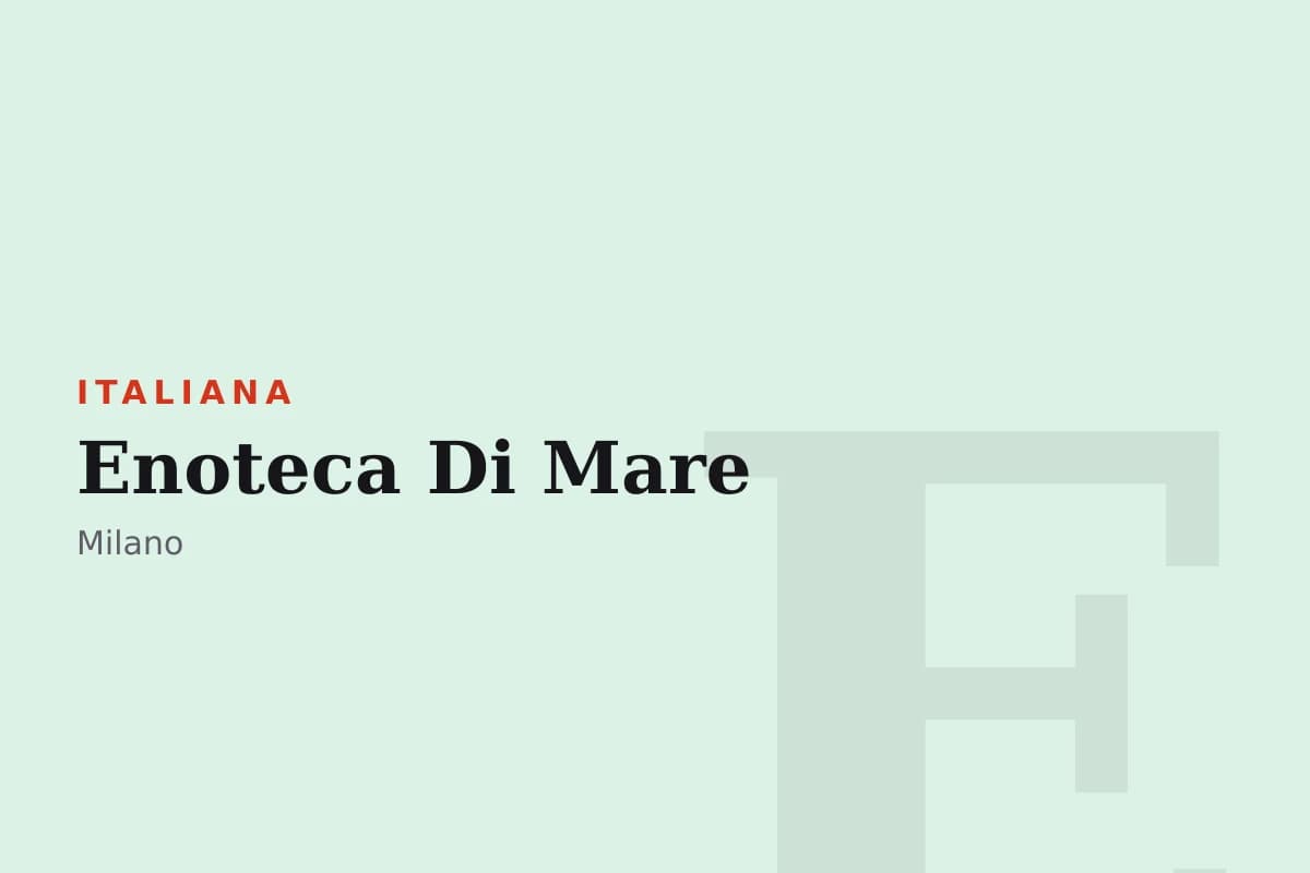 Sala di Enoteca Di Mare