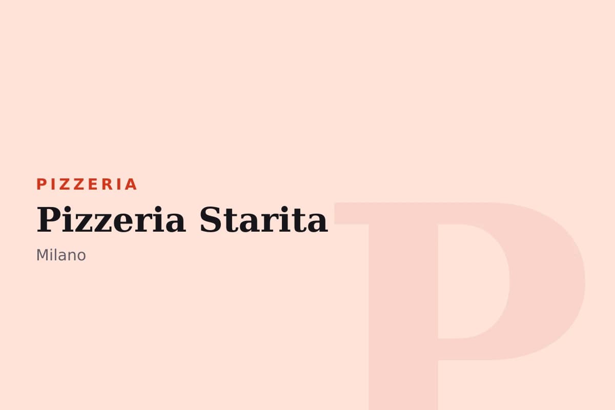 Sala di Pizzeria Starita