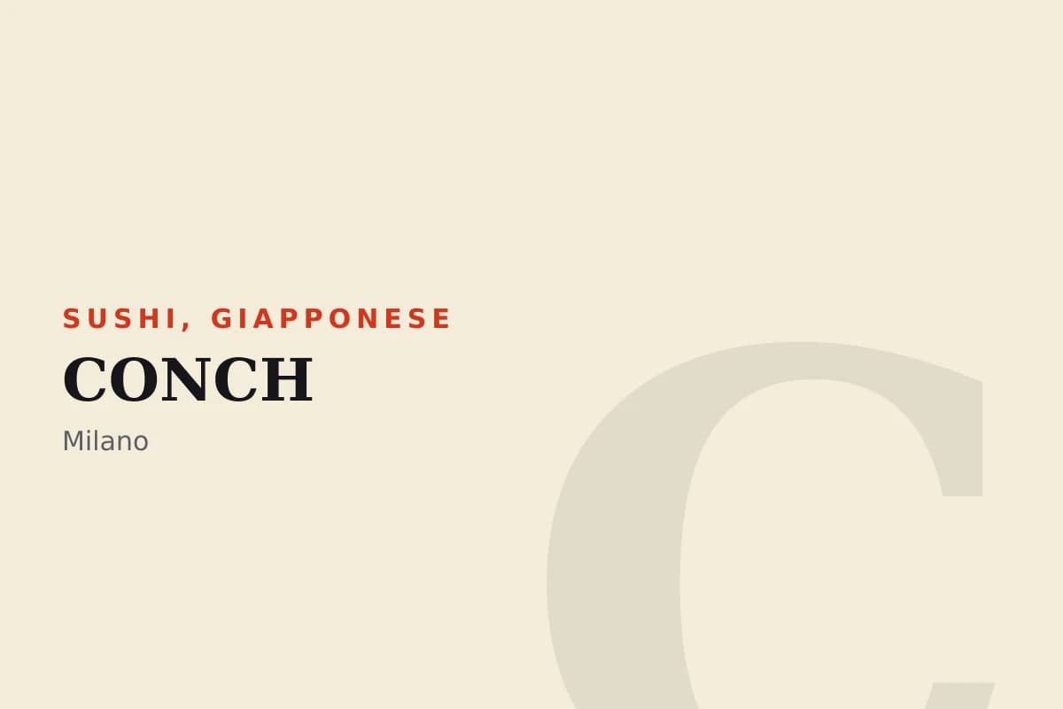 Sala di CONCH