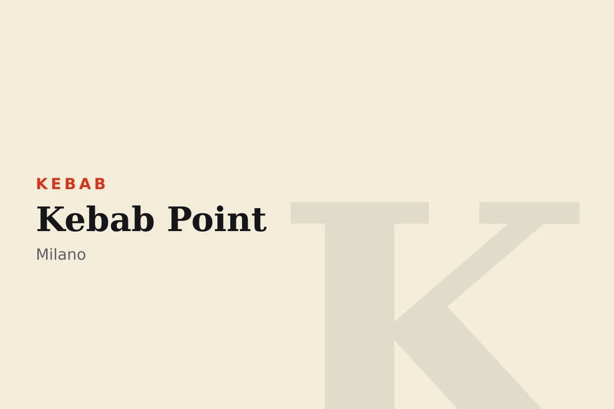 Sala di Kebab Point