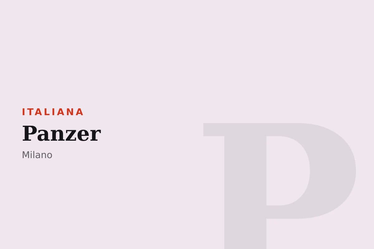 Sala di Panzer