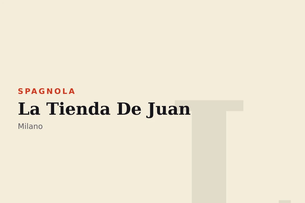 Sala di La Tienda De Juan