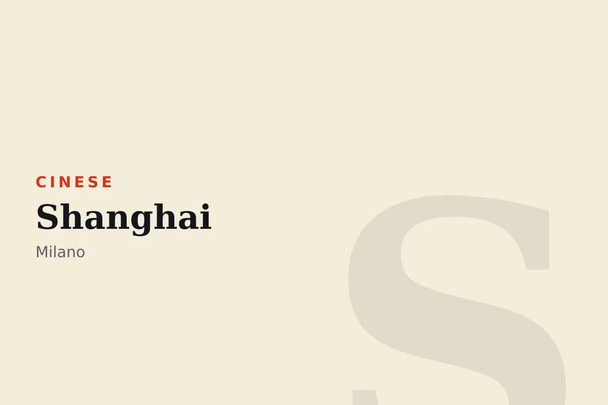 Sala di Shanghai
