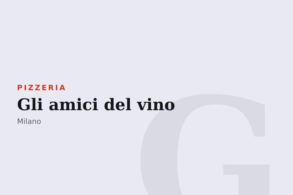 Sala di Gli amici del vino