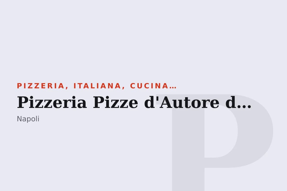 Sala di Pizzeria Pizze d'Autore del Maestro Pizzaziolo Gigi Sorbillo