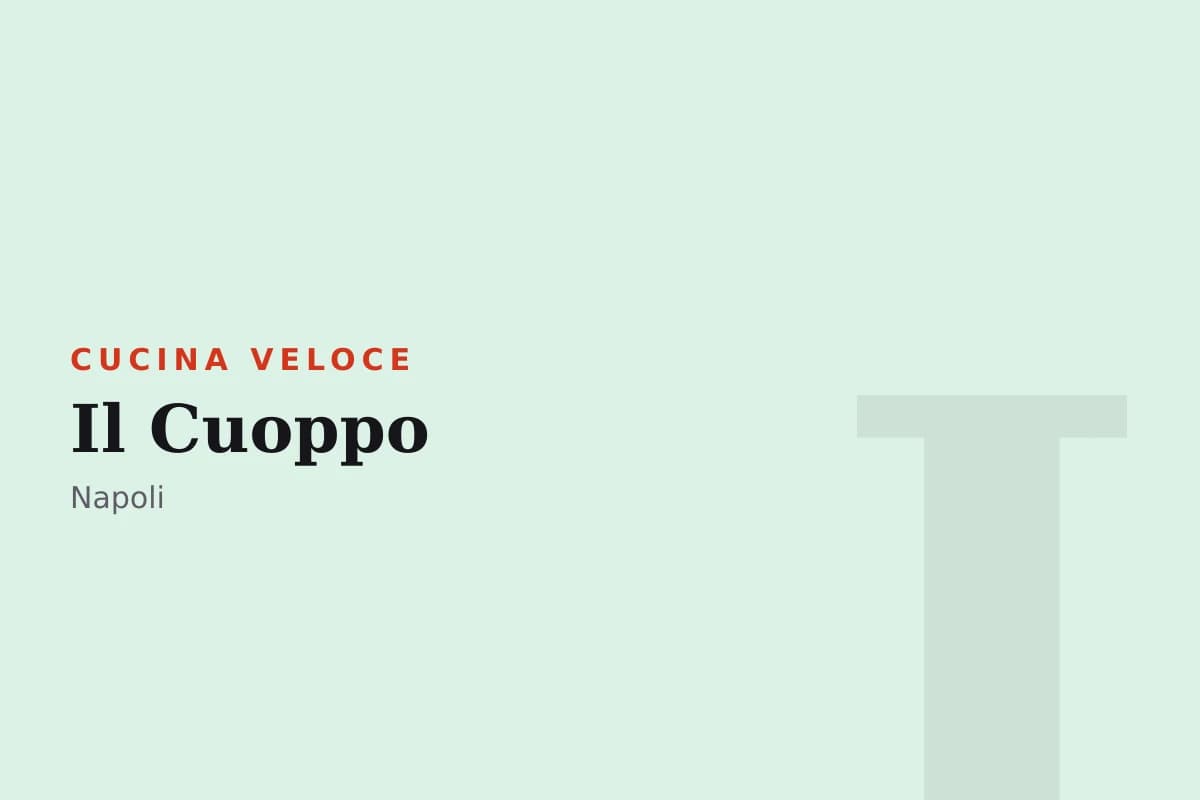 Sala di Il Cuoppo