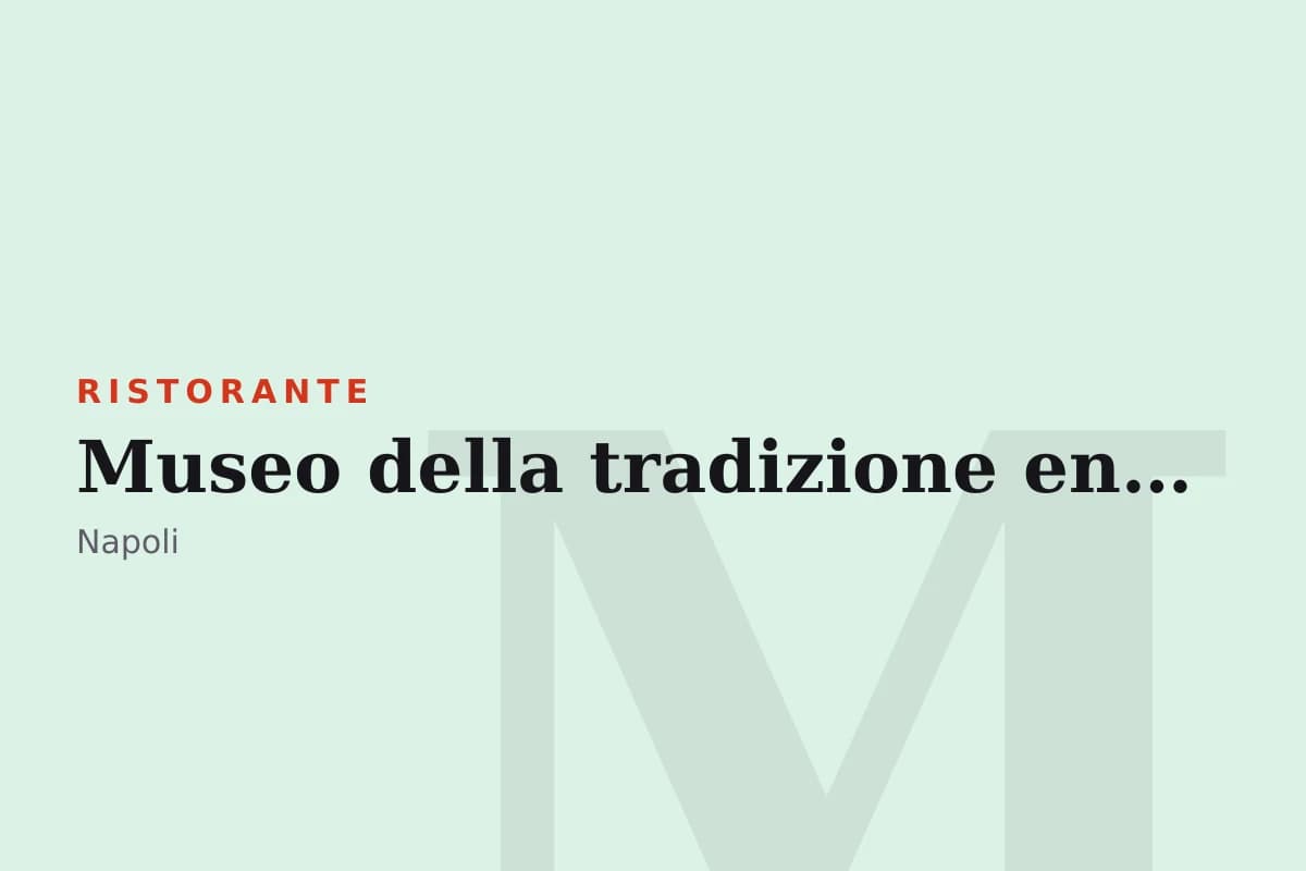Sala di Museo della tradizione enogastronomica