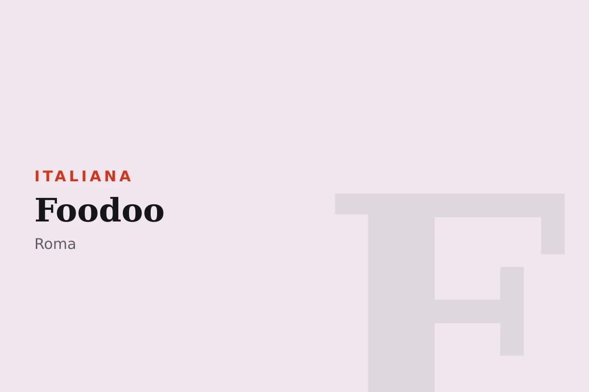 Sala di Foodoo