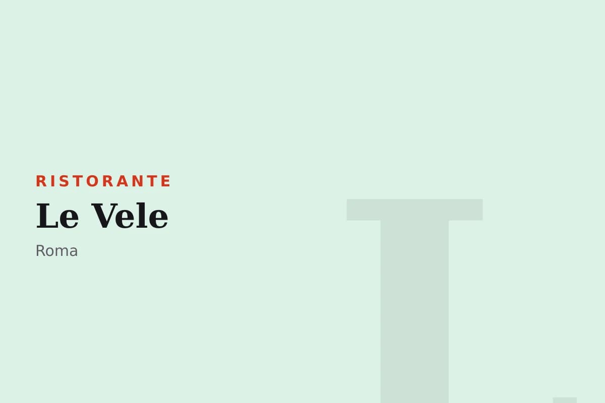 Sala di Le Vele