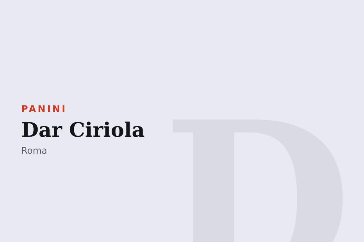 Sala di Dar Ciriola