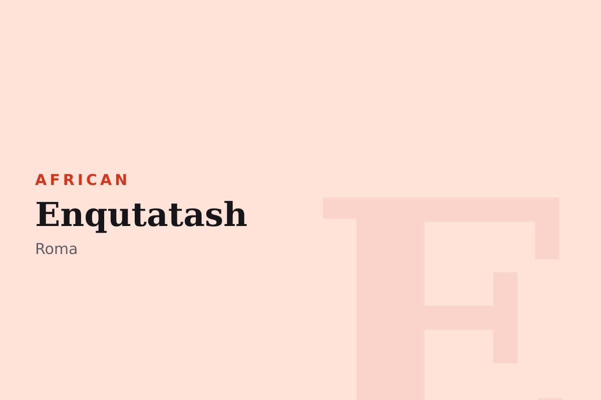 Sala di Enqutatash