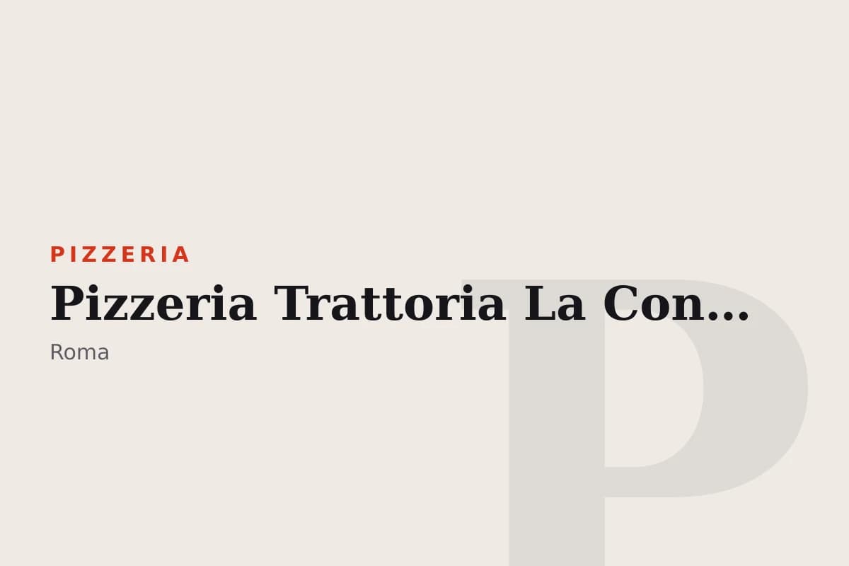Sala di Pizzeria Trattoria La Contea